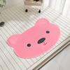 Alfombra Antideslizante de PVC para Baño Ducha Niños Baño Inodoro Alfombrilla Antideslizante para Pies Alfombra Impermeable para Suelo de Baño para el Hogar