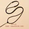 Cordón para colgante de jade tejido a mano, cadena de collar para hombres y mujeres, amuleto de jade, colgante de Buda de jadeíta, cordón para colgar amarillo, rojo, negro