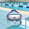 Nuevas Gafas de Natación para Niños Impermeables y Antivaho Gafas de Natación de Alta Definición para Niños y Niñas Gafas de Natación de Marco Grande Gafas de Buceo Transfronterizas