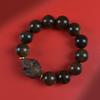 Shen Guibao Pulsera Qinan Tesoro Sumergido Cuentas de Buda Patrón Tigre Étnico Pulsera para Hombre y Mujer Joyería Coleccionables Wen Play