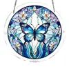 Ornamento de acrílico para pendurar, quebra-cabeça, best-seller transfronteiriço, apanhador de sol redondo colorido, decoração para pendurar no jardim, pingente de quebra-cabeça