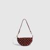 Bolsa Transfronteriza con Remache Ojillo de Alta Resistencia para Mujer Bolso Cruzado de Lunares Bolso de Hombro Estilo Punk Bolso Metálico para Mujer Fábrica