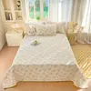 2026 Nuevo Estilo Fresco y Sencillo Funda de Cama de Algodón Lavado Estampado Pieza Única