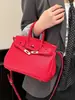 Bolso de Platino de Nuevo Estilo Transfronterizo, Bolso de Hombro de Moda, Bolso de Mujer de Nicho de Lujo Ligero, Bolso Cruzado, Bolso de Mano Versátil, Bolso de Gran Capacidad