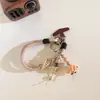 Etiqueta de Biscoito Coreano Pingente de Corrente Curta Lanyard para Capa de Celular Pingente de Bolsa Chaveiro Curto Corrente para Pendurar Celular Universal
