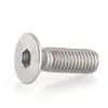 M5m6m8m10 tornillos de cabeza avellanada de acero inoxidable 304 de cabeza hexagonal con hueco tornillos de cabeza plana de cabeza hexagonal venta al por mayor