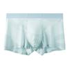 Ropa Interior de Seda de Hielo para Hombre Verano Delgada Cintura Media 7A Antibacteriana Fresca y Cómoda Calzoncillos Bóxer Camuflaje Calzoncillos Bóxer para Niños