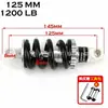Amortiguador de Bicicleta Scooter Eléctrico Plegable Mini Motocicleta Accesorios Resortes Suaves Duros Amortiguador Trasero Amortiguador