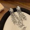 Pendientes de Metal con Lentejuelas y Borlas de Diseño Exclusivo de Gama Alta para Mujer, Moda de Lujo Accesible, Pendientes y Aretes Versátiles Nuevos y de Moda