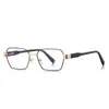 Armazón de Gafas de Moda Transfronterizo 3161Cp Inserto Tirachinas Estilo Neutro Poligonal Personalizado Gafas Antiluz Azul