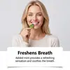 Pasta de dientes de limpieza suave, Limpia los restos de comida de los dientes, Elimina el mal aliento bucal, Refresca el aliento, Pasta de dientes para el cuidado diario