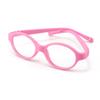 2026 Montura Redonda Pequeña de Marco Completo para Bebé Gafas Integradas de Goma Suave Moda y Cómodas Gafas Pequeñas para Rostro Infantil Sin Graduación P311