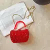 Bolso Pequeño de Acrílico Transfronterizo de Verano Nuevo con un Toque de Alta Gama, Bolso Cruzado de Hombro para Mujer Moderno con Estampado