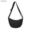 Modelo Nuevo 2026 Bolso Morado Tipo Dumpling para Mujer, Bolso de Hombro Ligero Simple y Versátil, Bolso de Axila, Resistente al Agua y a las Manchas