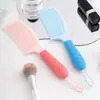 Peine alisador de cabello para niños con mango para colgar, peine plano para niñas, peine portátil para flequillo, peine con mango lindo