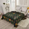 Manta de franela, manta pequeña, colcha, manta tipo plaid de forro polar coral para todas las estaciones, manta pequeña para siesta en la oficina y aire acondicionado, para usar en la cama