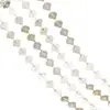 Coroa de concha banhada a ouro 18K real Trevo pulseira brincos colar criativo DIY acessórios de joias semiacabados
