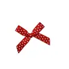 Caixa de Presente com Laço de Bolinhas de 1,5cm Decoração de Doces Laço Artesanal DIY Acessórios para Bonecas