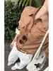 Camisa de lino estilo vintage para mujer, nueva colección otoño 2026, de alta gama, corte holgado, adelgazante y protector solar, top de algodón y lino