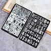 Suministro Transfronterizo de Juegos de Placas de Estampado para Uñas, Plantillas DIY de Transferencia para Uñas, Venta al por Mayor de Fabricantes