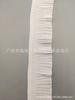 Recorte de diente de perro organza plisado palillo de dientes plisado encaje de gasa hongo falda puño escote cortina decoración mosquitera