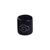 Venta al por mayor de fábrica cuentas de barril de madera de ébano y seda plateada Xiangyun cuentas sueltas cuerda de hilo DIY joyería pequeños accesorios cuentas espaciadoras para la parte superior de la cintura