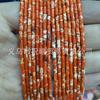 Cuentas de tubo de 4*2 mm, cuentas cilíndricas largas, accesorios para joyería, pulsera DIY, cuentas espaciadoras de tubo recto, productos semiacabados
