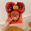Diadema de Halloween linda y peculiar de fantasma y calabaza tocado popular para fotos accesorio para el cabello versátil exquisito para mujeres
