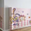 Papel de Parede Autoadesivo Estilo Cartoon Infantil e Puro Adesivos de Parede à Prova d'Água Papel de Parede para Casa Decoração de Parede de Fundo para Quarto Sala de Estar Adesivos