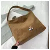 Bolso Tote Versátil de Moda Transfronterizo para Principios de Otoño Cold Brew para Mujer Textura Retro Bolso de Axila Bolso de Hombro Cruzado