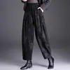 Pantalones de moda de cintura elástica y pierna acampanada para mujer, nueva colección otoño/invierno 2026, de tiro alto, adelgazantes, casuales, elegantes y adecuados para el trabajo, largo cropped