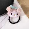 Gomas para el Cabello de Dibujos Animados Estilo Japonés y Coreano Sanrio, Pinzas para el Cabello Versátiles Lindas y Femeninas, Gomas para el Cabello de Felpa Frescas y de Moda