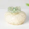 Resina de Cristal Natural Pedrinha de Caqui Decoração de Mesa Transfronteiriça Decoração de Casa Ornamento de Caqui Artesanato em Resina Atacado
