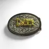 Comercio Exterior Estilo Vaquero Occidental Retro Hebilla Lisa Hebilla de Cinturón Accesorios para Cinturón Placa Hebilla Fabricante Venta Directa Mayorista