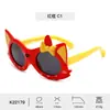 Novos óculos de sol polarizados infantis óculos de sol de laço masculinos desenho animado óculos de sol com proteção solar de silicone feminino moda fabricantes atacado