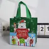 Sacos de Presente Série de Natal do Fabricante Tecido Não Tecido Sacos de Presente de Aniversário para Jardim de Infância Sacos de Presente de Natal Dopamina