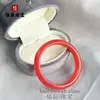 Pulseira Olho de Gato de Alta Qualidade para Mulheres Cor Macaron Pulseira Olho de Gato Livro Vermelho Gradiente Vidro Joia de Mão Atacado
