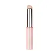 Pincel de Silicone para Lábios Cabo Transparente Pincel para Batom Portátil com Tampa Pincel Profissional para Esfumar Lábios Bálsamo Labial Pincel para Lip Tint Dedicado