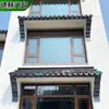 Fabricante de Puertas y Ventanas de Apertura Plana Estilo Antiguo Retro con Rotura de Puente Térmico de Aleación de Aluminio, Puerta Sencilla Minimalista Moderna con Aislamiento Térmico de Aleación de Aluminio con Instalación Integrada
