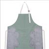 Delantal para limpiarse las manos Overol para mujer Bolsillo Impermeable Aceite Cocina Peto Lindo Ropa de trabajo nueva Adulto Cocina Protección laboral