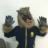 Máscara de Halloween Horror Diabo Adereços de Baile Completo de Cabeça de Lobo Fabricante Atacado