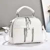 Bolsa Feminina 2026 Novo Estilo Coreano Elegante Simples Bolsa de Ombro Transversal Versátil Grande Capacidade Pequena Bolsa Quadrada de Mão para Mulheres