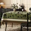 Mantel Francés Retro, Sin Lavado, Impermeable, Resistente al Aceite, Resistente al Calor, Mantel de Mesa de PVC, Mantel para Mesa de Centro, Mantel de Lujo Ligero y de Gama Alta