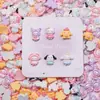 Sanrio Dibujos Animados Estilo Japonés Gato Kt Decoraciones para Uñas Resina DIY Pequeños Accesorios Pegamento en Crema Decoración de Uñas Portátil Pedrería