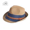 Sombrero de Paja Plegable de Verano para Padres e Hijos, Sombrero de Sol para Hombres, Sombrero de Playa para Mujeres, Sombrero de Niño de Ala Ancha, Sombrero Pequeño Formal