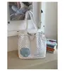 Bolsa Tote Edição Limitada de Verão Picolé de Melancia com um Toque Transparente e Delicado, Versátil para Viagem e Compras, Bolsa de Ombro