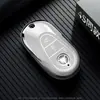 Estuche para Llave de Coche Mercedes-Benz C260l E260L Hebilla GLA200 Aleación GLC260 GLK300 Clase S CLA para Hombres y Mujeres