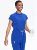 Batas Quirúrgicas de Secado Rápido Listas para Usar de Fabricante Transfronterizo, Uniformes de Enfermera de Manga Corta para Mujer, Ropa de Trabajo para Quirófano, Trajes Divididos Médicos Profesionales