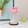 Copo Universal Portátil para Presente Publicitário 300ml Copo para Proteína em Pó Esportivo Copo para Água Copo para Milkshake Copo para Mistura Copo Shaker de PP