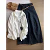 Calça Larga de Lyocell Texturizado Feminina 2026 Primavera/Verão Novo Estilo Coreano Modeladora Emagrecedora Cintura Alta Versátil Casual Pants ins